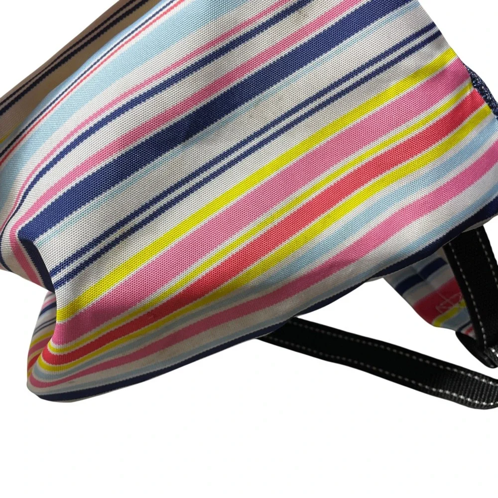 Scout Bags Pack Leader Backpack Colorful Striped Sidewalk Padded Shoulders